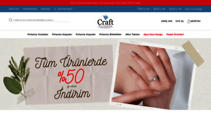 craftpirlanta.com - tüm ürünlerde 50 indirim firsatini kaçirma  craft pirlanta
