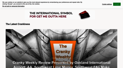 crankyflier.com - cranky flier  an airline industry blog