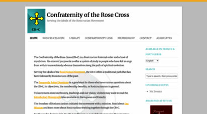 crcsite.org - rosicrucian archive - presenting ideals of rosicrucianism