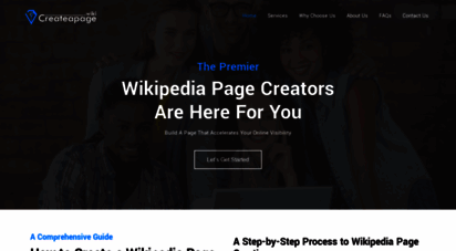 createapage.wiki - create a wikipedia page  how to create a custom wikipedia page