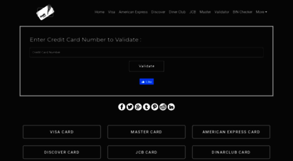 creditcardvalidators.com - credit card validators  online credit card number generator