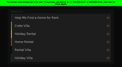 crete-rentals.com