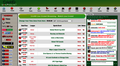 crichd.info - crichd live cricket streaming - watch live cricket