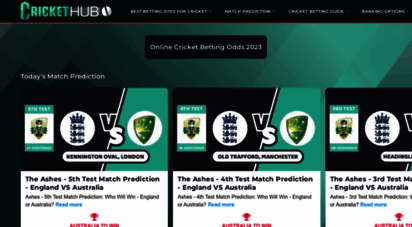 cricketonlinebetting.in - cricketonlinebetting.in : the guide to learn all about betting on cricket