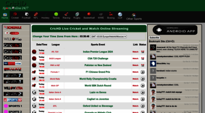 cricsala.com - live cricket streaming cricsala, sportsala, crictime, crichd, smartcri