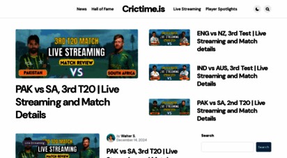 crictime.is - live cricket streaming - watch live cricket - crictime