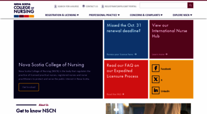 crnns.ca - nova scotia college of nursing  nscn