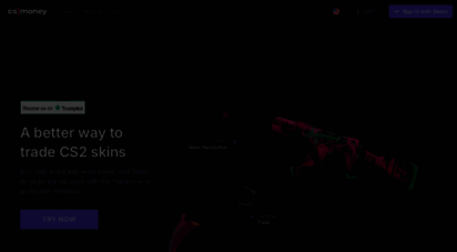 cs.money - cs.money cs:go trading bot — site for fast trade, buy and sell skins cs:go