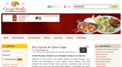 currydishes.com