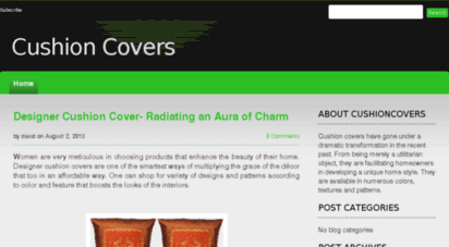 cushioncovers.devhub.com