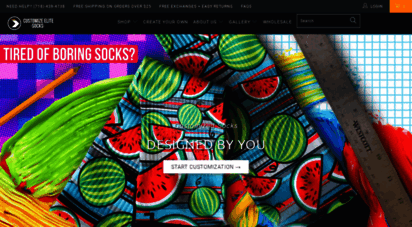 customizeelitesocks.com - 1 source for all custom elite socks  customizeelitesocks.com™