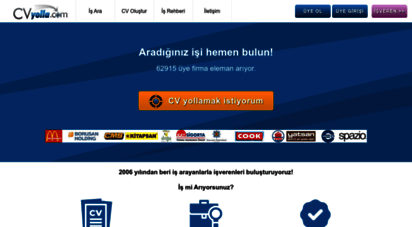 cvyolla.com - iş ilanları, iş arama, eleman bulma ve kariyer sitesi - cvyolla.com