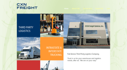 cxnfreight.com - cxn freight systems  about us