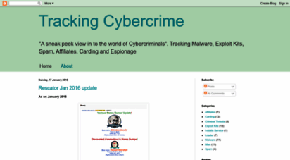 cyb3rsleuth.blogspot.com - tracking cybercrime