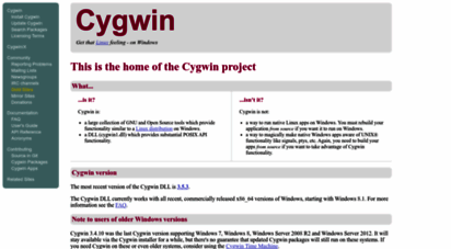 cygwin.com - cygwin