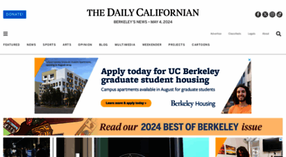 dailycal.org - the daily californian  berkeley´s news