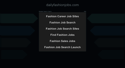 dailyfashionjobs.com