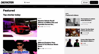 dailymotion.com - dailymotion - the home for videos that matter