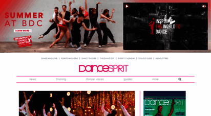 dancespirit.com - dancespirit.com  dance news, fashion, competition info & your favorite dance stars