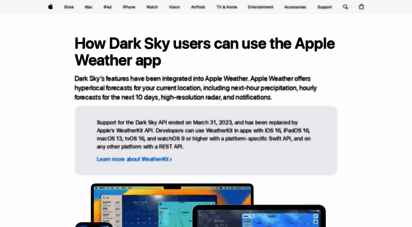 darksky.net - dark sky