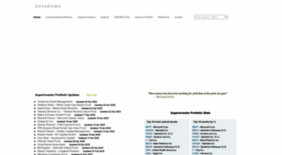 dataroma.com