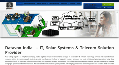 datavox.in - datavox india  your it, telecom, solar system partner -offiice pbx .pabx
