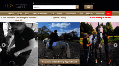 daviddyersaddles.co.uk