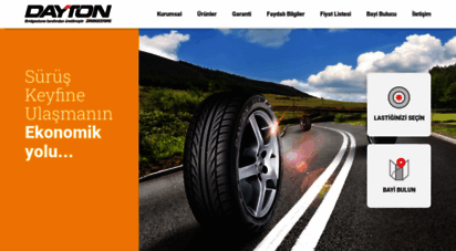 dayton.com.tr - sürüş keyfine ulaşmanın ekonomik yolu - dayton lastikleri