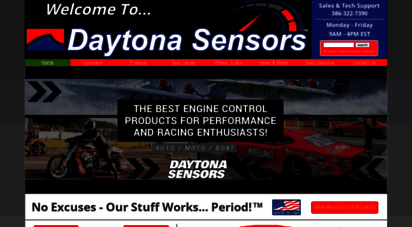 daytona-sensors.com - daytona sensors llc - engine controls and instrumentation systems for automotive and motorcycle applications