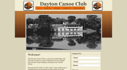 daytoncanoeclub.org - dayton canoe club  dayton, oh 45405