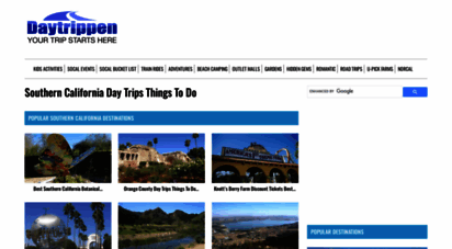 daytrippen.com - things to do in southern california day trips attractions