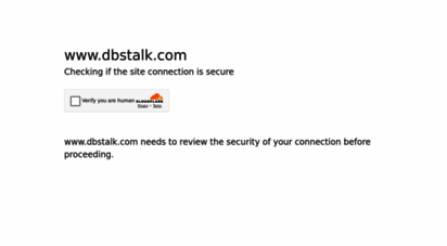 dbstalk.com - 
