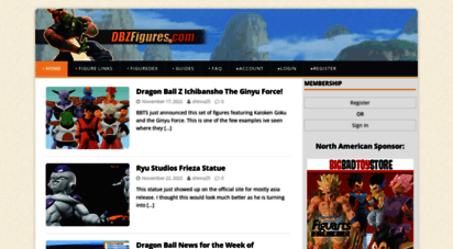 dbzfigures.com - dbz figures.com  your online resource for dragon ball action figure information
