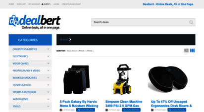 dealbert.net - dealbert.net - free online deal search