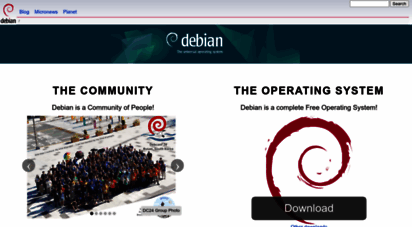debian.org - debian  the universal operating system
