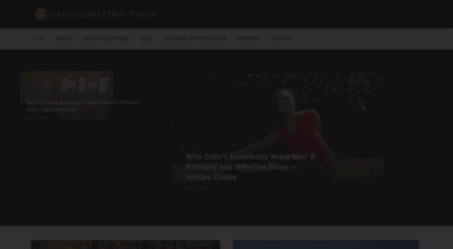 decolonizingyoga.com - home page - decolonizing yoga