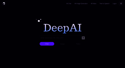 deepai.org - deepai: the front page of a.i.  deepai