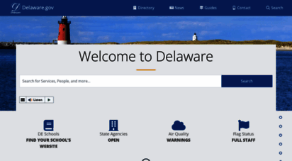 delaware.gov - delaware.gov - official website of the state of delaware