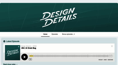 designdetails.fm
