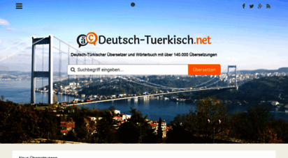 deutsch-tuerkisch.net - wörterbuch türkisch-deutsch übersetzer - deutsch-tuerkisch.net