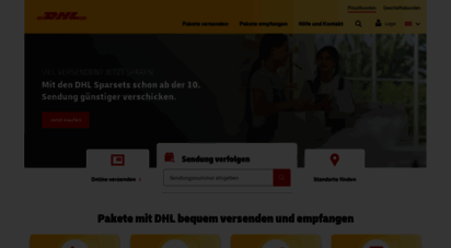 dhl.de - dhl privatkunden - paketversand und paketempfang mit dhl