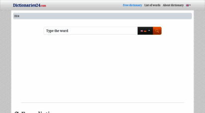 dictionaries24.com