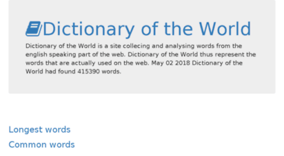 dictionaryoftheworld.com