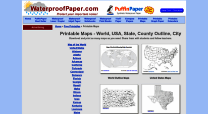 digital-topo-maps.com - free printable maps  world, usa, state, city, county