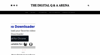 digitalqaarena.blogspot.com - the digital q &amp a arena