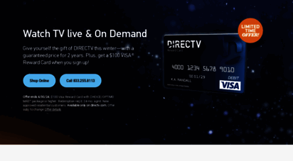 directvdeals.com - directv  new customer - tv offer  877-768-7754 