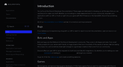 discordapi.com - discord developer portal