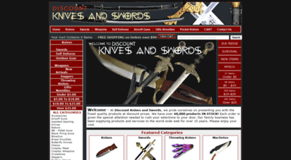 discountknivesandswords.com