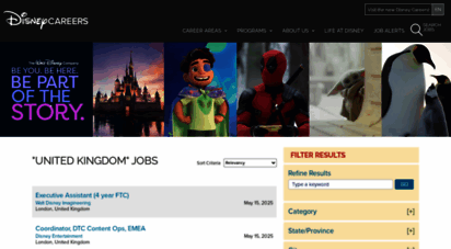 disneycareers.co.uk