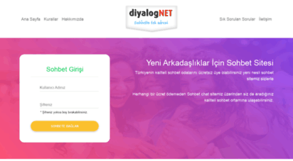 diyalog.net - diyalog.net - sohbet, chat, sohbet odaları, chat siteleri